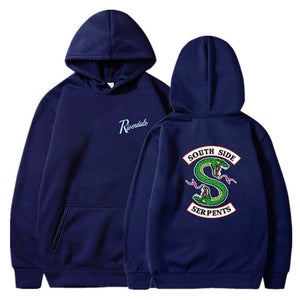Riverdale Hoodie Sweatshirts Plus Size South Side Serpents Streetwear Tops Spring Hoodies Men Women Hooded Pullover Tracksuit
