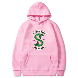 Riverdale Hoodie Sweatshirts Plus Size South Side Serpents Streetwear Tops Spring Hoodies Men Women Hooded Pullover Tracksuit