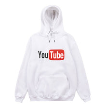 Load image into Gallery viewer, men and women YouTube hoodies sweatshirts Loose cotton Autumn and winter long sleeves jogging Sportswear coat