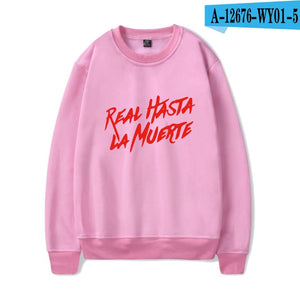 Real Hasta La Muerte Fashion Hoodies Sweatshirt Winter Cool Casual Men/Women Pullover Long Sleeve Unisex Sport Hoodie Plus Size