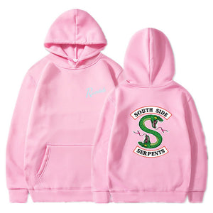 Riverdale Hoodie Sweatshirts Plus Size South Side Serpents Streetwear Tops Spring Hoodies Men Women Hooded Pullover Tracksuit