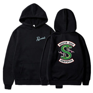 Riverdale Hoodie Sweatshirts Plus Size South Side Serpents Streetwear Tops Spring Hoodies Men Women Hooded Pullover Tracksuit