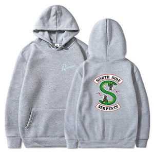 Riverdale Hoodie Sweatshirts Plus Size South Side Serpents Streetwear Tops Spring Hoodies Men Women Hooded Pullover Tracksuit