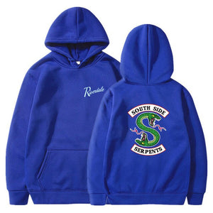 Riverdale Hoodie Sweatshirts Plus Size South Side Serpents Streetwear Tops Spring Hoodies Men Women Hooded Pullover Tracksuit