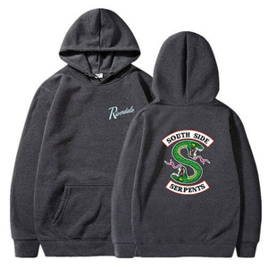 Riverdale Hoodie Sweatshirts Plus Size South Side Serpents Streetwear Tops Spring Hoodies Men Women Hooded Pullover Tracksuit