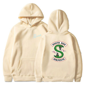 Riverdale Hoodie Sweatshirts Plus Size South Side Serpents Streetwear Tops Spring Hoodies Men Women Hooded Pullover Tracksuit