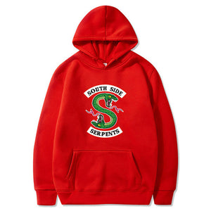 Riverdale Hoodie Sweatshirts Plus Size South Side Serpents Streetwear Tops Spring Hoodies Men Women Hooded Pullover Tracksuit