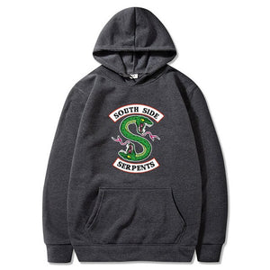 Riverdale Hoodie Sweatshirts Plus Size South Side Serpents Streetwear Tops Spring Hoodies Men Women Hooded Pullover Tracksuit