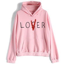 Load image into Gallery viewer, pennywise it movie men/women funny harajuku Hoodies ulzzang Loser Lover Oversized Sweatshirt streetwear male 90s Tumblr