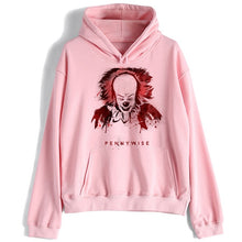 Load image into Gallery viewer, pennywise it movie men/women funny harajuku Hoodies ulzzang Loser Lover Oversized Sweatshirt streetwear male 90s Tumblr