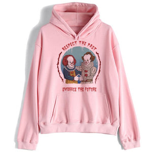 pennywise it movie men/women funny harajuku Hoodies ulzzang Loser Lover Oversized Sweatshirt streetwear male 90s Tumblr