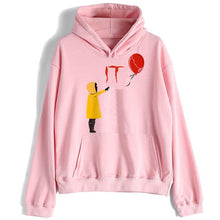 Load image into Gallery viewer, pennywise it movie men/women funny harajuku Hoodies ulzzang Loser Lover Oversized Sweatshirt streetwear male 90s Tumblr