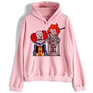 pennywise it movie men/women funny harajuku Hoodies ulzzang Loser Lover Oversized Sweatshirt streetwear male 90s Tumblr