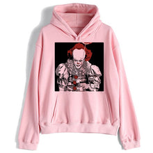 Load image into Gallery viewer, pennywise it movie men/women funny harajuku Hoodies ulzzang Loser Lover Oversized Sweatshirt streetwear male 90s Tumblr