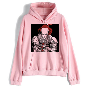 pennywise it movie men/women funny harajuku Hoodies ulzzang Loser Lover Oversized Sweatshirt streetwear male 90s Tumblr