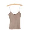 Load image into Gallery viewer, KLV Hot Knit Tank Tops Women Camisole Vest Simple Stretchable V Neck Slim Sexy Straps Tank